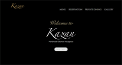Desktop Screenshot of kazan-restaurant.com